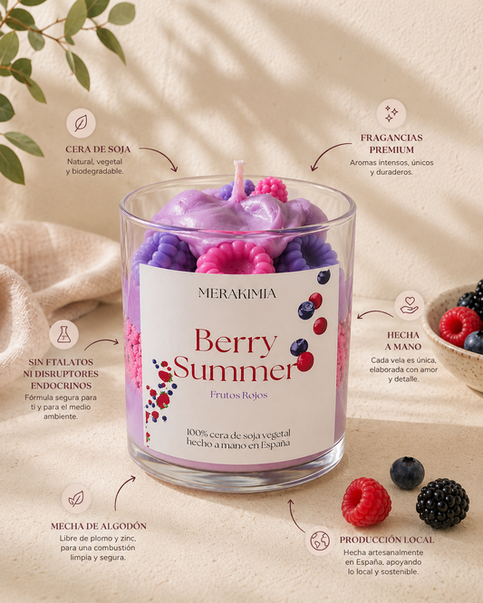 Vela Berry Summer | Aroma a frutos rojos