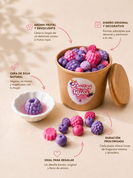 Wax melts Berry Summer | Aroma a frutos rojos
