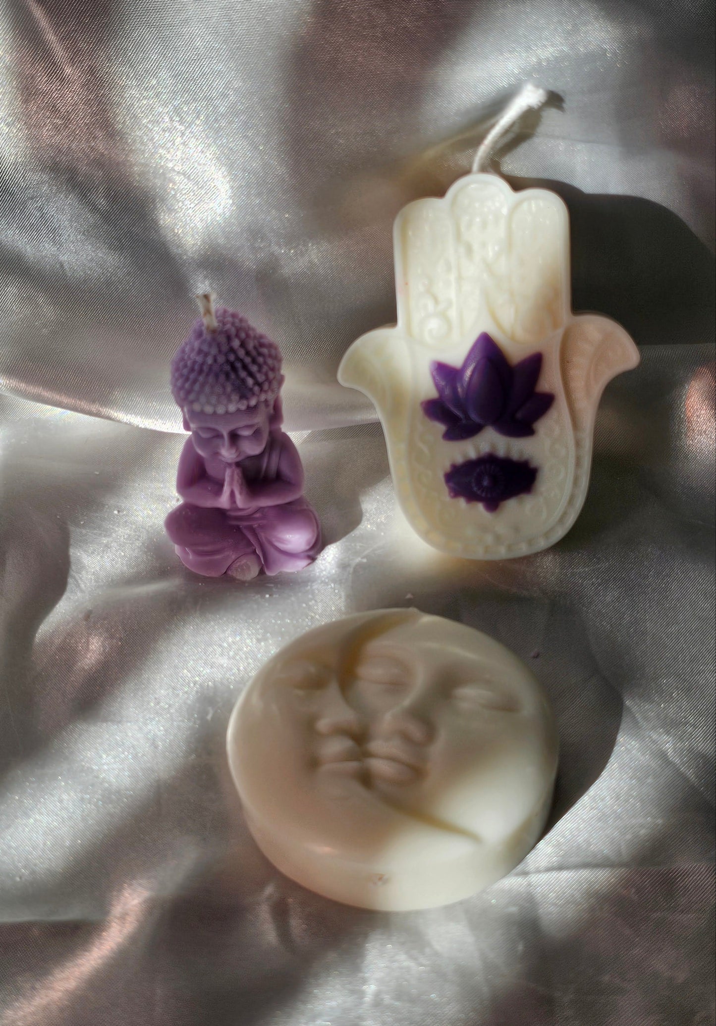 Pack Místico - Set de 3 Velas Decorativas