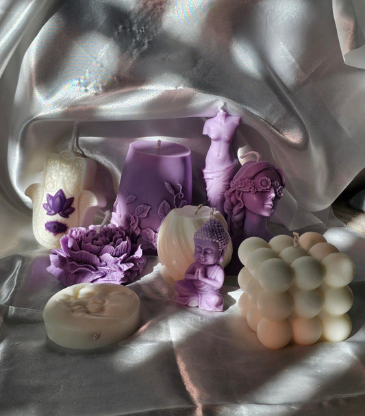 Pack Experiencia Decorativa Merakimia - Set de 9 Velas Decorativas