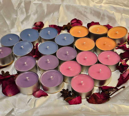 Pack de Velas de Té – Colección de Aromaterapia | Prueba los 4 Aromas y Encuentra tu Favorito