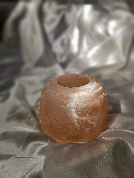 Portavelas de Sal del Himalaya