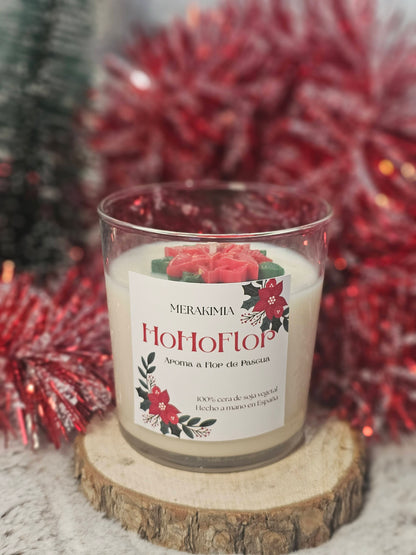 Vela HoHoFlor – Aroma Flor de Pascua