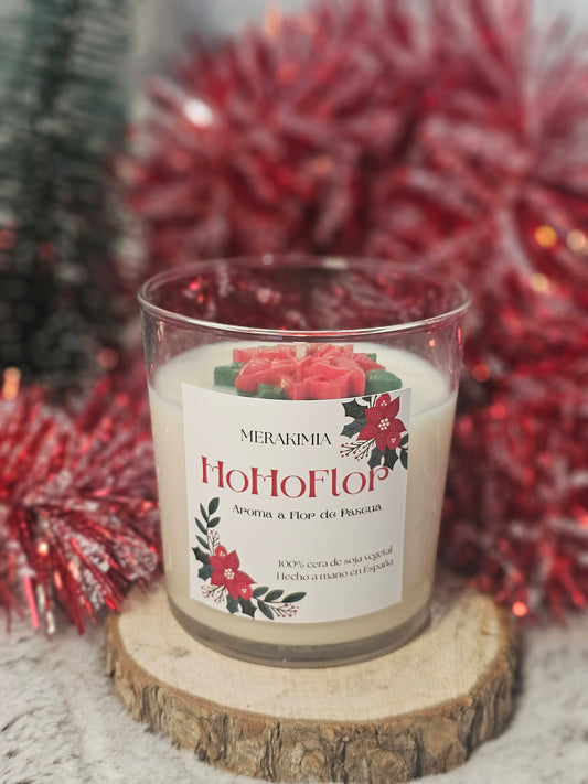 Vela HoHoFlor – Aroma Flor de Pascua