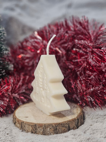 Vela decorativa Árbol Papá Noel en el Bosque - Aroma a Árbol de Navidad