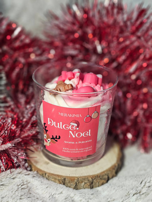 Vela Dulce Noel — Aroma a Polvorón