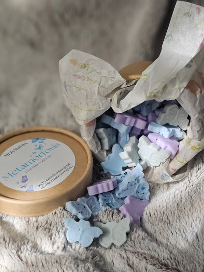 Pack Vela + Wax Melts Metamorfosis – Granada y ciruela