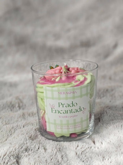 Vela Aromática Prado Encantado – Té Verde y Pepino