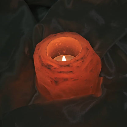Portavelas de Sal del Himalaya