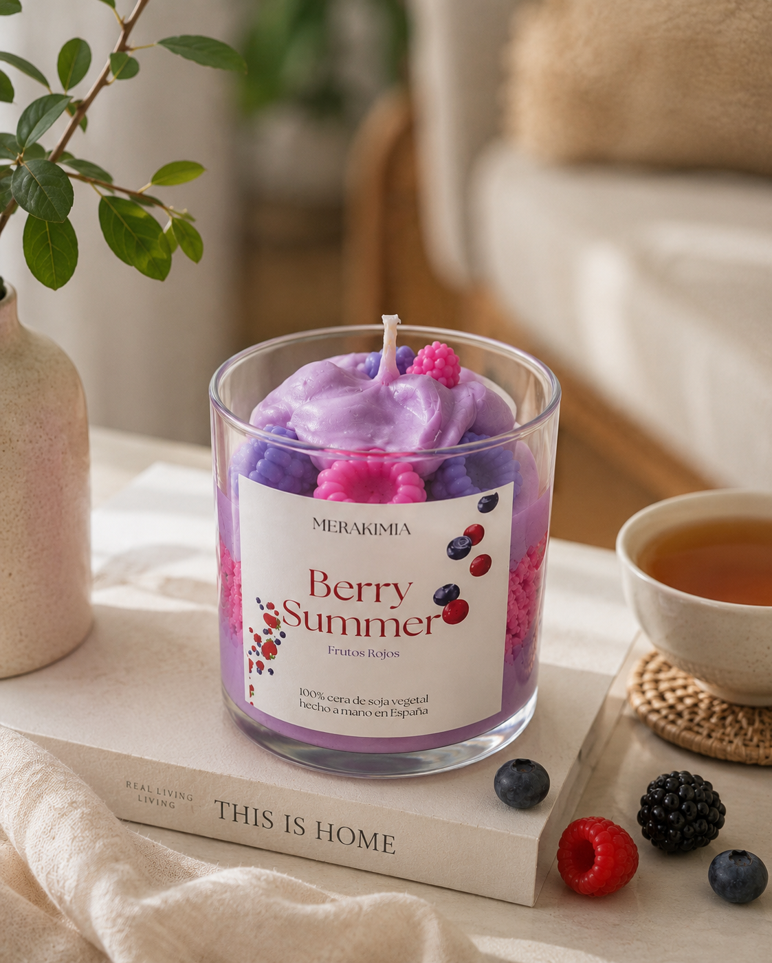 Vela Berry Summer | Aroma a frutos rojos
